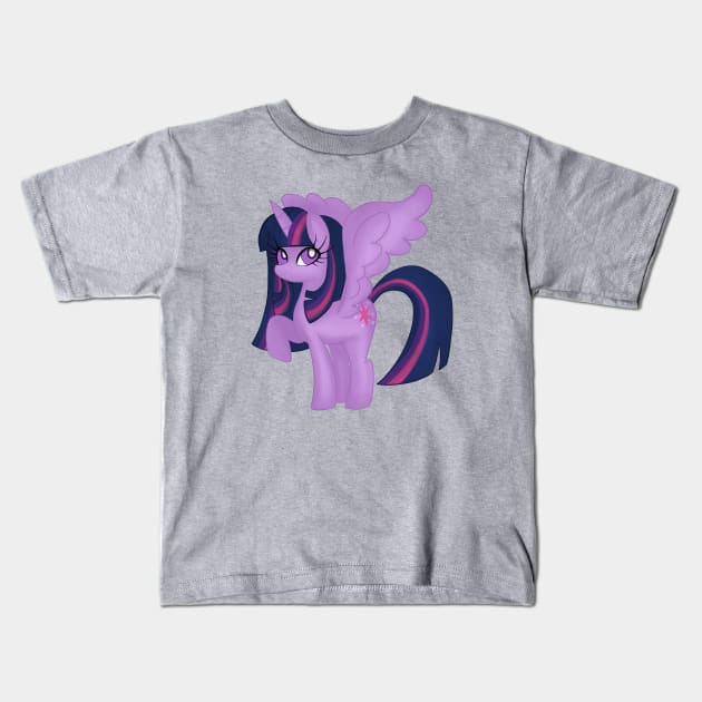 Twilight Sparkle Kids T-Shirt by InsomniaQueen